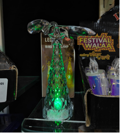 ROTATING BIRD LED CANDLE